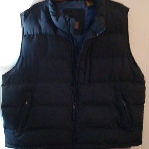 St Johns Bay Black Men's Puffer Vest